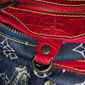 Rare LOUIS VUITTON Limited Edition Neo Speedy Denim